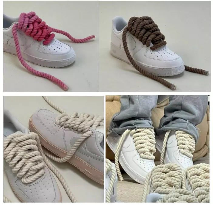 Step Clean Rope Laces