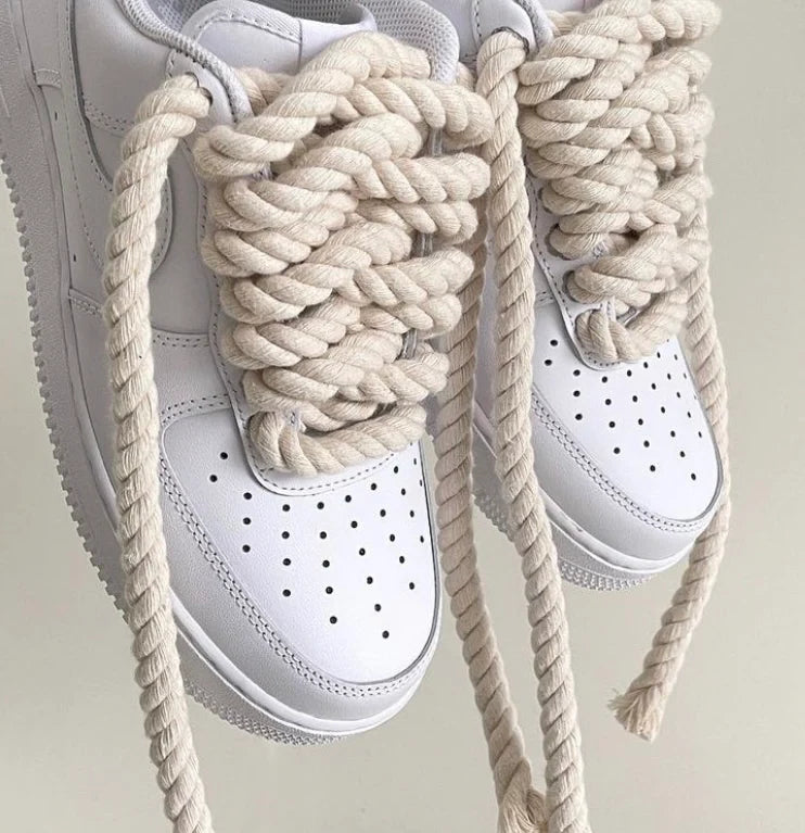Step Clean Rope Laces –